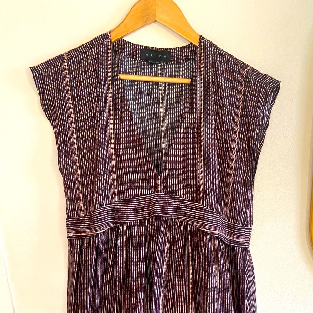 HATCH Silk Maternity Dress
